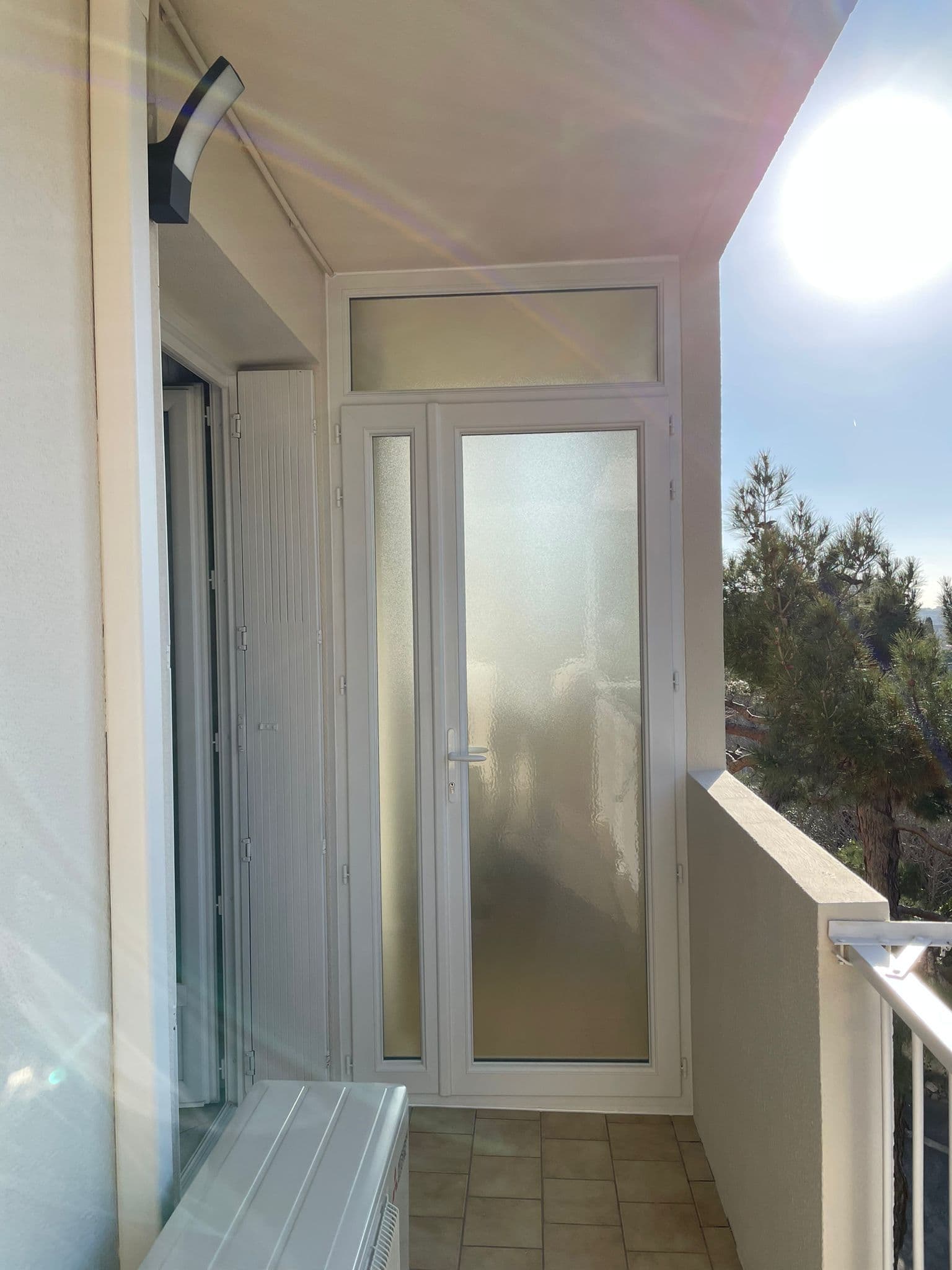 FERMETURE BALCON PVC